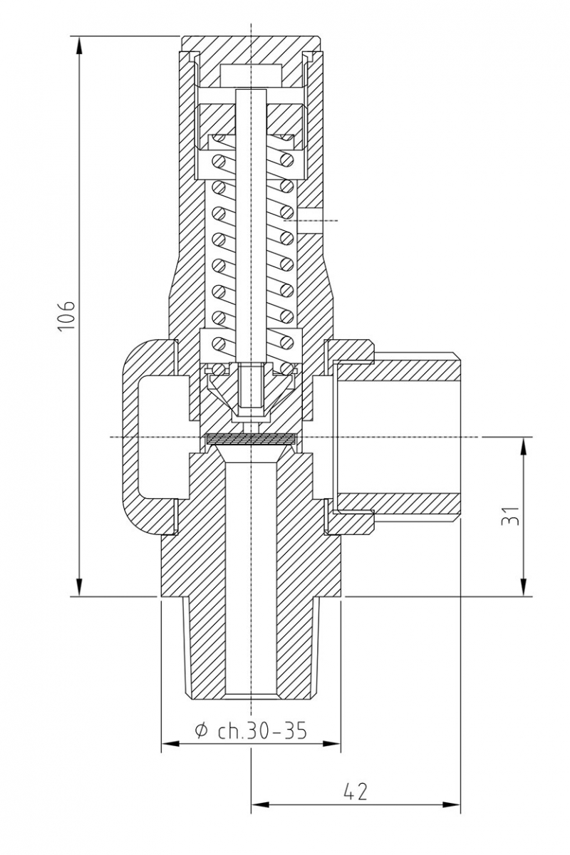 E L High Pressure Safety Valves Nuova General Instruments S R L Piacenza